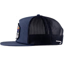 Lazy J Ranch Navy Bull Wagon Classic Rope Trucker Hat-