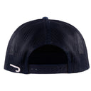 Lazy J Ranch Navy Bull Wagon Classic Rope Trucker Hat-