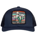 Lazy J Ranch Navy Home Sweet Texas Mid Profile Trucker Hat-