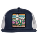 Lazy J Ranch Navy & White Home Sweet Texas Classic Five Panel Trucker Hat-