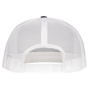 Lazy J Ranch Navy & White Tejas Classic Five Panel Trucker Hat-