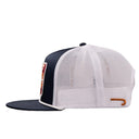 Lazy J Ranch Navy & White Wildfire Classic Rope Trucker Hat-
