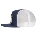 Lazy J Ranch Navy & White Willow Cattle Headquarters Classic Five Panel Trucker Hat-
