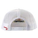 Lazy J Ranch Orange & White Drifter Classic Five Panel Trucker Hat-