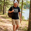 Lazy J Ranch Parker County Short Sleeve T-Shirt - Black-