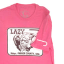 Lazy J Ranch Parker County Short Sleeve T-Shirt - Pink-