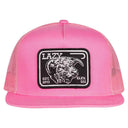 Lazy J Ranch Pink Black Elevation Classic Five Panel Trucker Hat-
