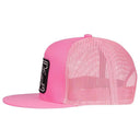 Lazy J Ranch Pink Black Elevation Classic Five Panel Trucker Hat-