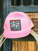 Lazy J Ranch Pink Home Sweet Texas Classic Five Panel Trucker Hat-