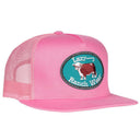 Lazy J Ranch Pink Original Buckle Classic Five Panel Trucker Hat-