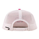 Lazy J Ranch Pink & White Afterglow Classic Rope Trucker Hat-
