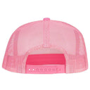 Lazy J Ranch Pink & White Desert Show Time Classic Five Panel Trucker Hat-