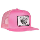 Lazy J Ranch Pink Willow Cattle Headquarters Classic Five Panel Trucker Hat-