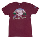 Lazy J Ranch Prickly Pear T-Shirt - Maroon-