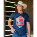 Lazy J Ranch Rain Hereford T-Shirt - Navy-