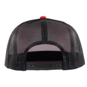 Lazy J Ranch Red & Black Because They Work Classic Five Panel Trucker Hat-