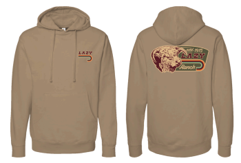 Lazy J Ranch Redford Long Sleeve Hoodie - Tan-Lazy J Ranch Wear