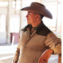 Lazy J Ranch Retro Arena Vest - Brown-