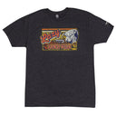Lazy J Ranch Retro Ranchwear Short Sleeve T-Shirt - Grey-