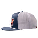 Lazy J Ranch Royal Blue & White Texas Rust Classic Rope Trucker Hat-