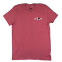 Lazy J Ranch Smokeless Short Sleeve T-Shirt - Red-