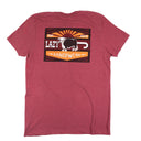 Lazy J Ranch Smokeless Short Sleeve T-Shirt - Red-