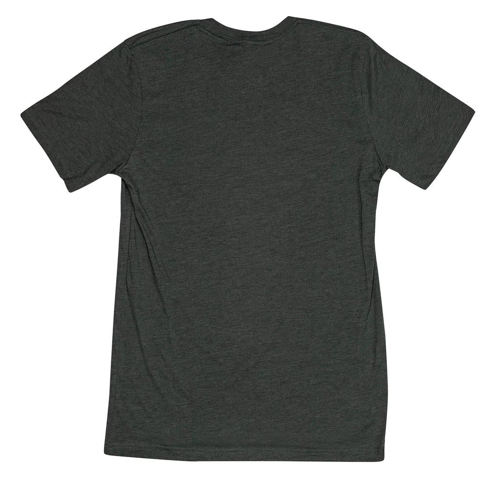 Lazy J Ranch Sunrise Bull Patch Short Sleeve T-Shirt - Forest Green-