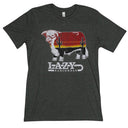 Lazy J Ranch Sunrise Bull Patch Short Sleeve T-Shirt - Forest Green-
