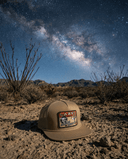 Lazy J Ranch Tan Big Bend Classic Rope Trucker Hat-