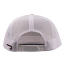 Lazy J Ranch Tan & White Texas Rust Classic Rope Trucker Hat-