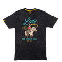 Lazy J Ranch Test of Time Mineral Wash Short Sleeve T-Shirt - Black-