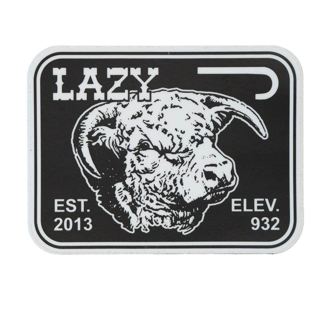 Lazy J Ranch Wear Large Elevation Sticker-Lazy J Ranch Wear