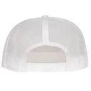Lazy J Ranch White Black Arrowhead Classic Five Panel Trucker Hat-