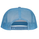 Lazy J Ranch White & Carolina Blue Prickly Pear Classic Five Panel Trucker Hat-