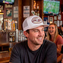 Lazy J Ranch White Cattle King Classic Five Panel Trucker Hat-