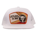 Lazy J Ranch White Daybreak Classic Five Panel Trucker Hat-