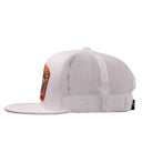 Lazy J Ranch White Daybreak Classic Five Panel Trucker Hat-