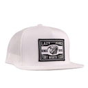 Lazy J Ranch White Fort Worth Classic Five Panel Trucker Hat-