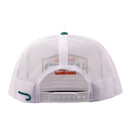 Lazy J Ranch White & Green Enchanted Classic Rope Trucker Hat-