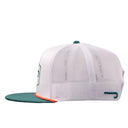 Lazy J Ranch White & Green Enchanted Classic Rope Trucker Hat-