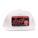 Lazy J Ranch White Heritage Classic Five Panel Trucker Hat-