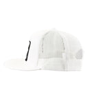 Lazy J Ranch White Legado Classic Five Panel Trucker Hat-