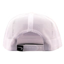 Lazy J Ranch White Maroon Smokeless Classic Rope Trucker Hat-