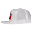 Lazy J Ranch White Mexico Elevation Classic Five Panel Trucker Hat-