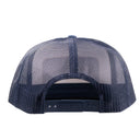 Lazy J Ranch White & Navy Heritage Classic Five Panel Trucker Hat-