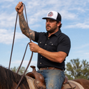 Lazy J Ranch White & Navy USA Arrowhead Classic Five Panel Trucker Hat-