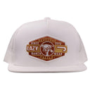 Lazy J Ranch White Pecos Classic Five Panel Trucker Hat-