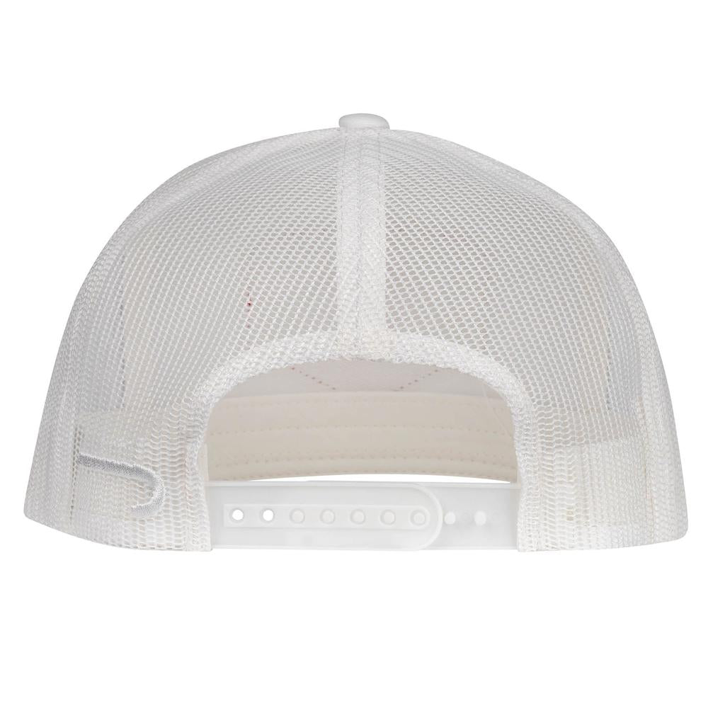 
                  
                    Lazy J Ranch White Red Ranch Classic Five Panel Trucker Hat-Lazy J Ranch Wear
                  
                