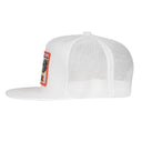 Lazy J Ranch White Retro Hereford Classic Five Panel Trucker Hat-