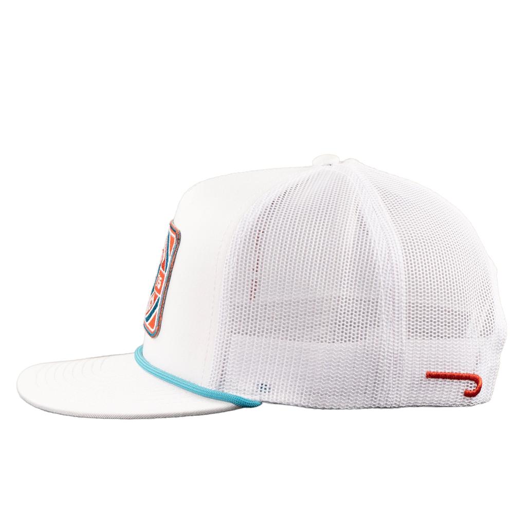 
                  
                    Lazy J Ranch White Round Pen Classic Rope Trucker Hat-Lazy J Ranch Wear
                  
                
